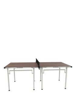 Sure Shot Midi Foldable 3-in-1 Outdoor Games Table - view 2, Brown/Silver