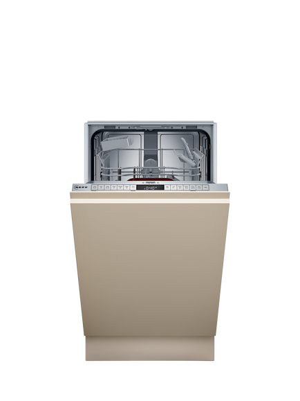 Neff OUTLET N50 S875HKX21G Fully Integrated Slimline Dishwasher, Like New, Stainless Steel, Stainless Steel