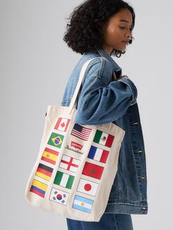 Levi's International Tote Bag, White - view 2, White