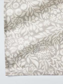 John Lewis Wipe Clean PVC Hidcote Print Tablecloth, 180 x 140cm, Grey - view 2, Grey