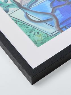 John Lewis Raoul Dufy 'A Pool at Golfe Juan, 1927' Framed Print & Mount, 54 x 62cm, Blue - view 2, Blue