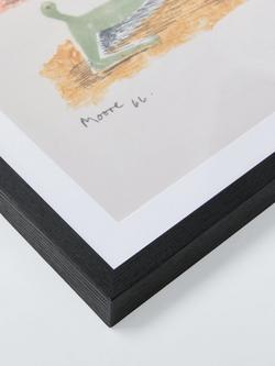 John Lewis Henry Moore 'Eight Reclining Figures' Framed Print & Mount, 67 x 57.5cm, Multi - view 2, Multi