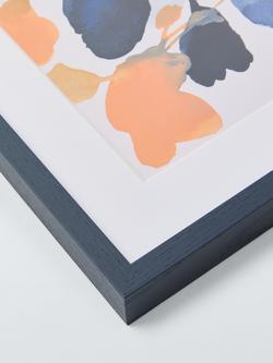 John Lewis Jen G 'Indigo Rock 5' Framed Print & Mount, H62 x W62cm, Multi - view 2, Yellow