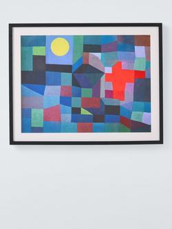 John Lewis Paul Klee 'Fire at Full Moon, 1933' Framed Print & Mount, 65 x 82cm, Multi, Multi