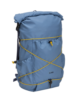 ELLIKER Buckden Roll Top Expandable Backpack, 14L - view 2, Steel Blue
