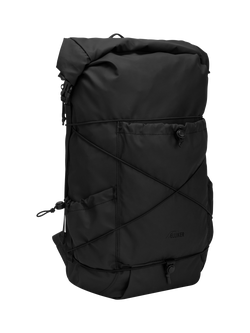 ELLIKER Buckden Roll Top Expandable Backpack, 24/35L - view 2, Black