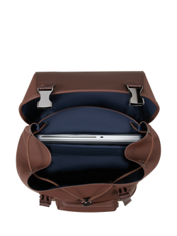 Lipault LOST IN BERLIN Exile Backpack, 24L - view 2, Spiced Mocha