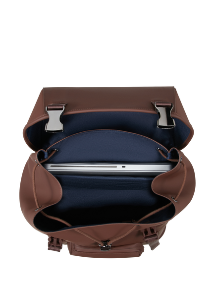 Lipault LOST IN BERLIN Exile Backpack, 24L - view 2, Spiced Mocha