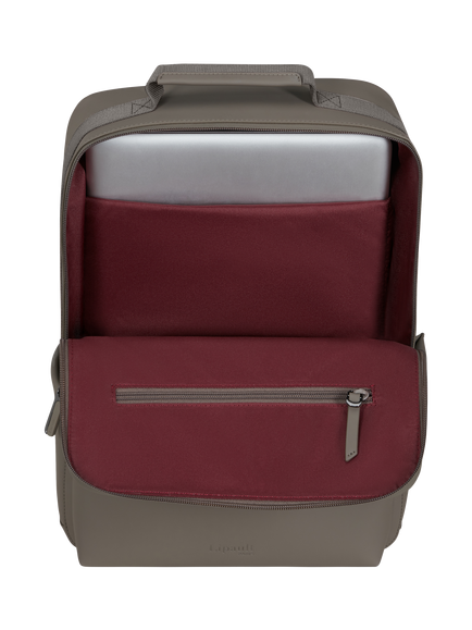 Lipault LOST IN BERLIN Lifetrotter Backpack, 18L - view 2, Ash Stone