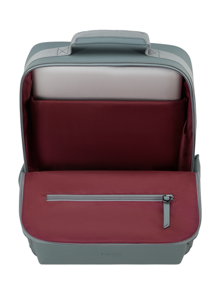 Lipault LOST IN BERLIN Lifetrotter Backpack, 18L, Cement Storm - view 2, Cement Storm