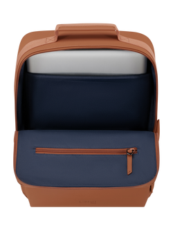 Lipault LOST IN BERLIN Lifetrotter Backpack, 18L, Cement Storm - view 2, Nutsy Nut