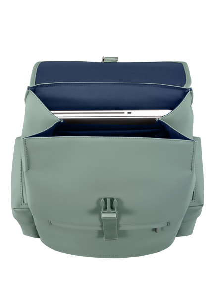 Lipault LOST IN BERLIN Mini Cargo Backpack, 13L - view 2, Yoga Green