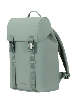 Lipault LOST IN BERLIN Mini Exile Backpack, 12L, Yoga Green