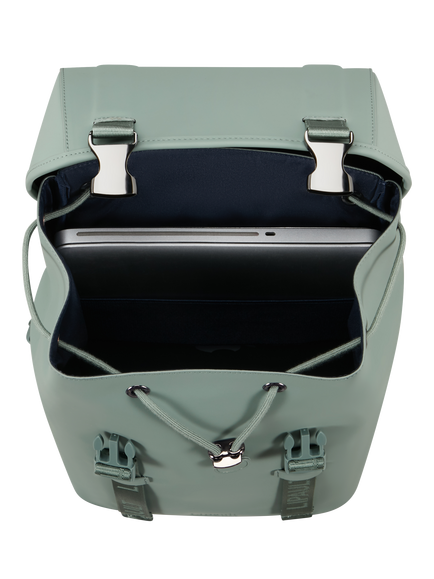 Lipault LOST IN BERLIN Mini Exile Backpack, 12L - view 2, Yoga Green