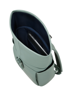 Lipault LOST IN BERLIN Rolltop Backpack, 19L - view 2, Yoga Green