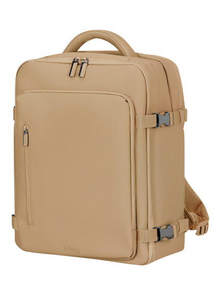 Lipault LOST IN BERLIN Travel Backpack, 31L, Sandstone