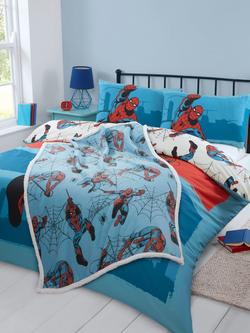 Spiderman Reversible Duvet Cover & Pillowcase Set, Double - view 2, Natural