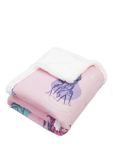 Disney Frozen Sherpa Blanket, Natural