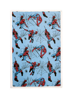 Spiderman Sherpa Blanket - view 2, Natural