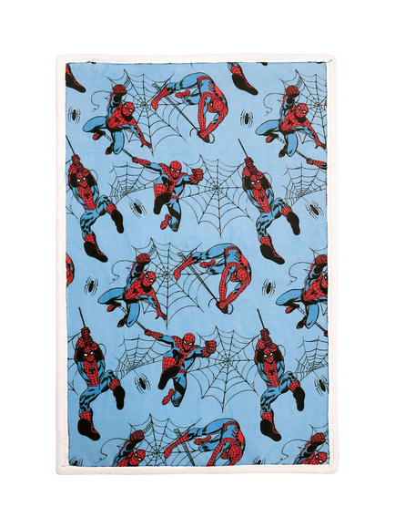 Spiderman Sherpa Blanket - view 2, Natural