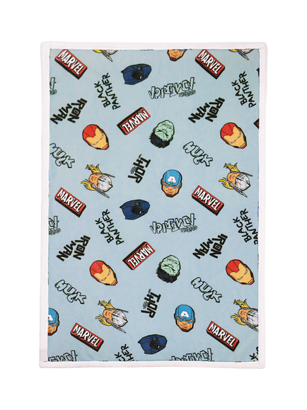 Marvel Avengers Sherpa Blanket - view 2, Natural