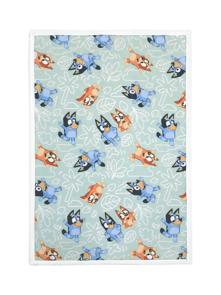 Bluey Sherpa Blanket - view 2, Natural