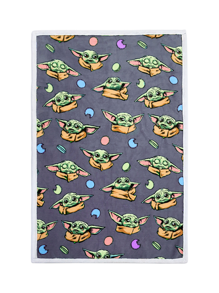 Star Wars The Mandalorian Sherpa Blanket - view 2, Natural