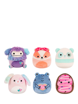 Squishmallows Valentine’s Mystery Squad Capsule 4" Plush Soft Toy, Assorted, Multi