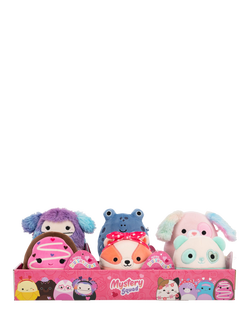 Squishmallows Valentine’s Mystery Squad Capsule 4" Plush Soft Toy, Assorted - view 2, Multi