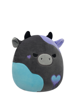 Squishmallows Smithereens Grey Cow Heart Valentine’s Day 7.5" Plush Soft Toy - view 2, Multi