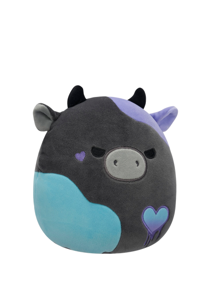 Squishmallows Smithereens Grey Cow Heart Valentine’s Day 7.5" Plush Soft Toy - view 2, Multi