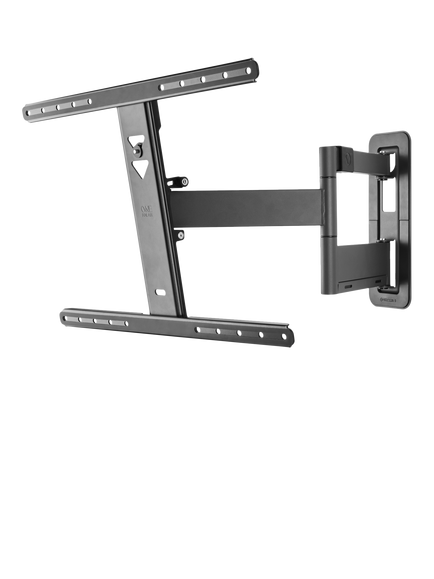 One For All WM5650 Tilt & Turn TV Bracket for TVs from 42” to 100”, Black, Black