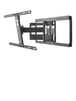 One For All WM5660 Tilt & Turn TV Bracket for TVs from 42” to 100”, Black, Black