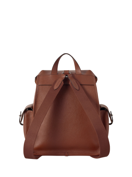 Mulberry Heritage Leather Backpack, Oak - view 2, Oak
