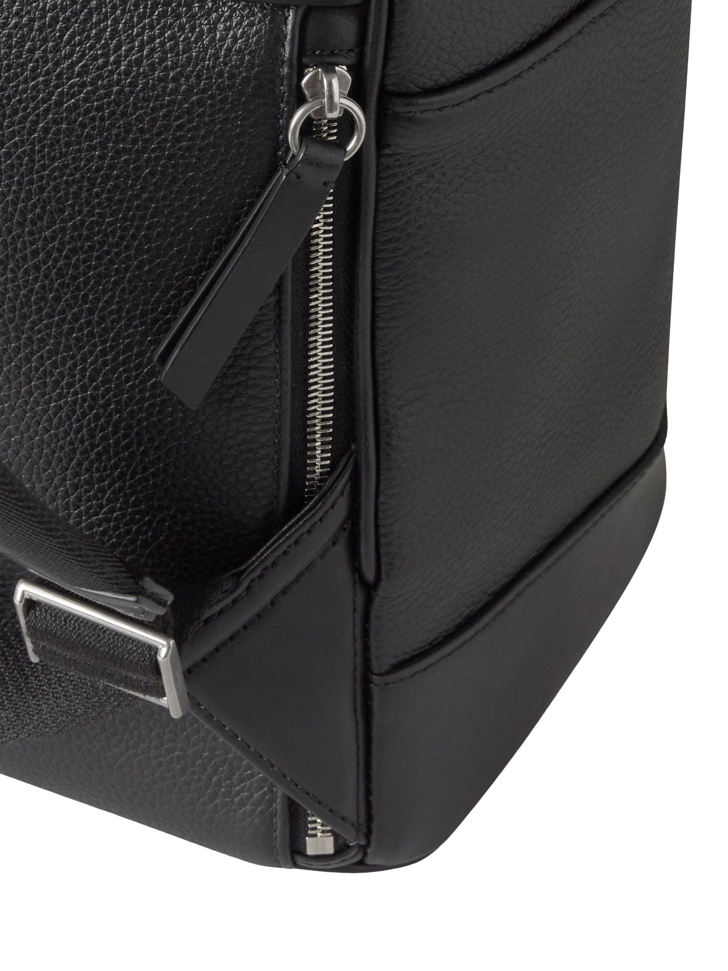 Product image 4 of 5, which shows Mulberry Heritage Leather Backpack, Black