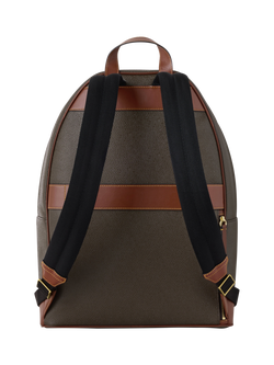 Mulberry Heritage Leather Backpack, Mole & Cognac - view 2, Mole & Cognac