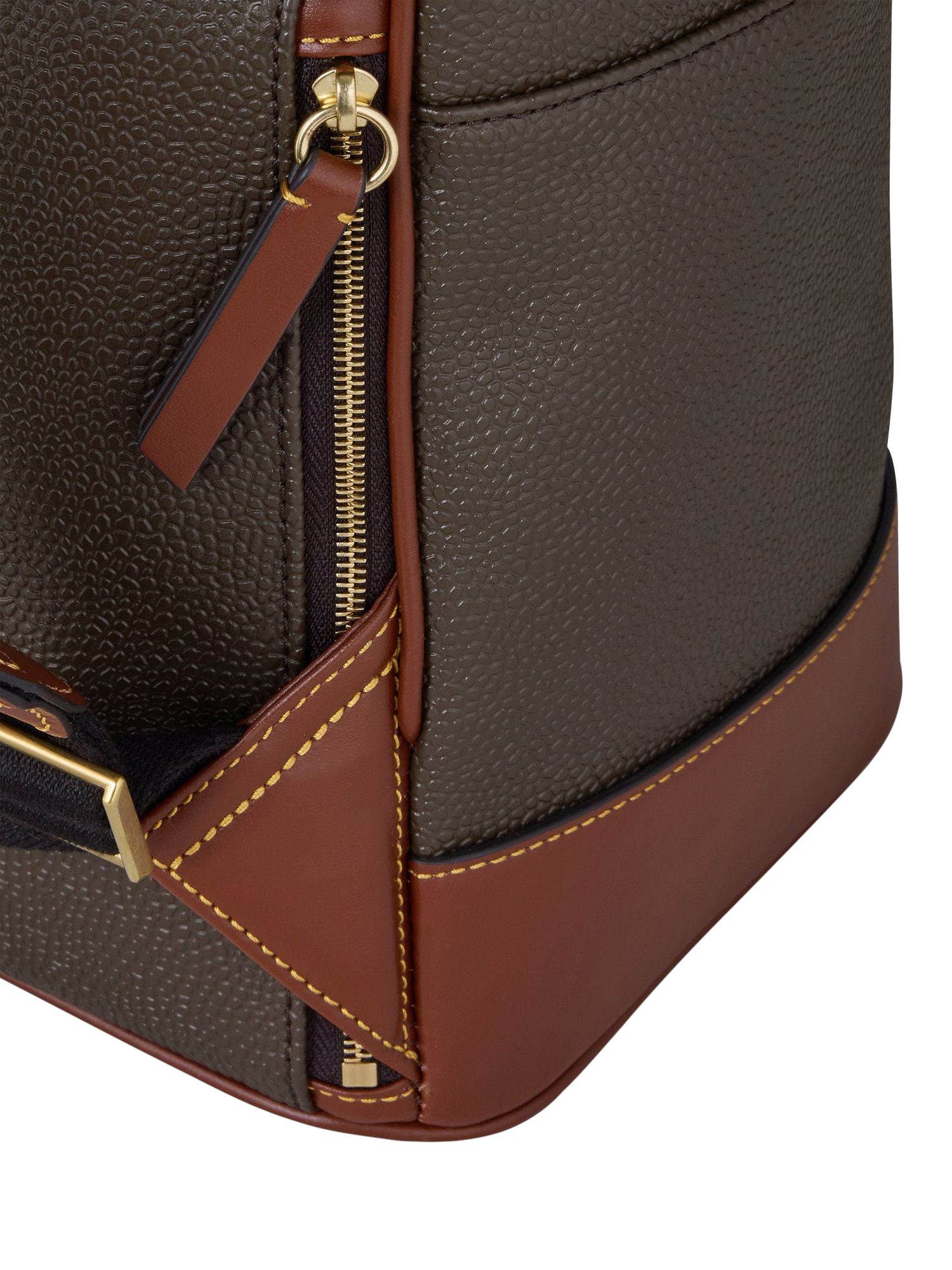Product image 4 of 5, which shows Mulberry Heritage Leather Backpack, Mole & Cognac