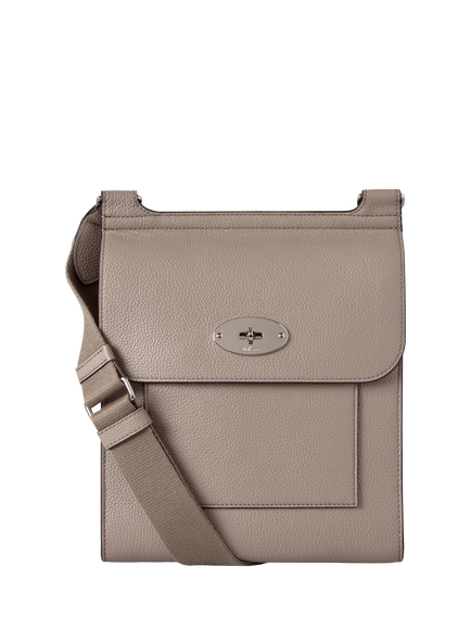 Mulberry Antony Small Leather Crossbody Bag, Cashmere Taupe
