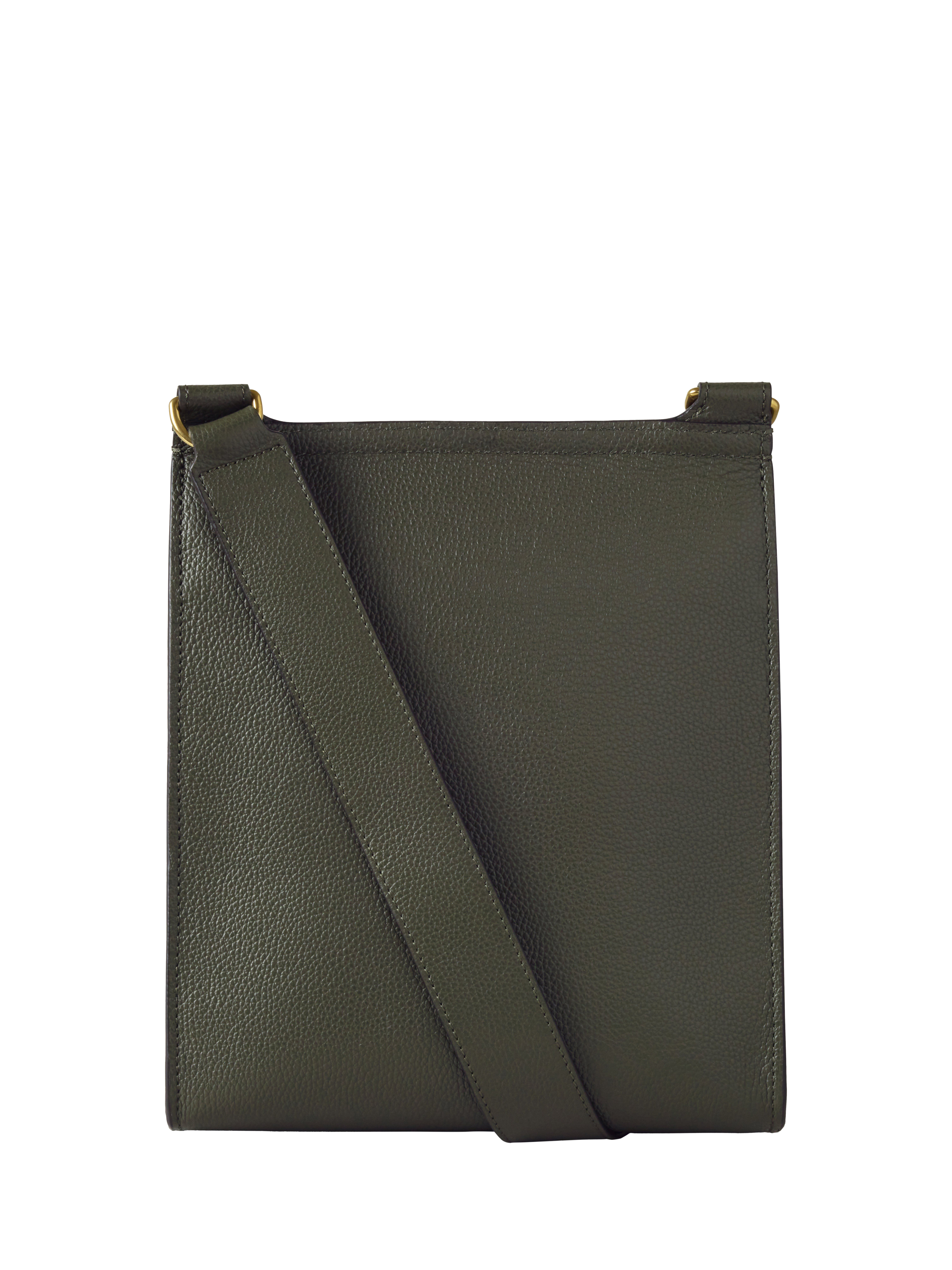 Product image 2 of 5, which shows Mulberry Antony Small Leather Crossbody Bag, Juniper Green