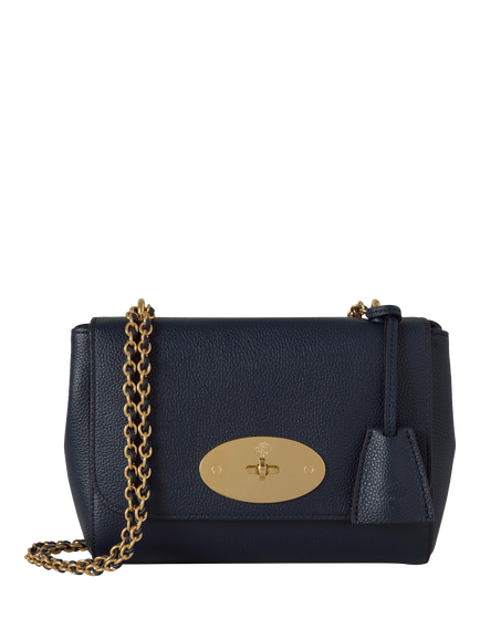 Mulberry Lily Leather Shoulder Bag, Night Sky, Night Sky