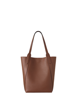 Mulberry Bayswater Leather Tote Bag, Bright Oak - view 2, Bright Oak