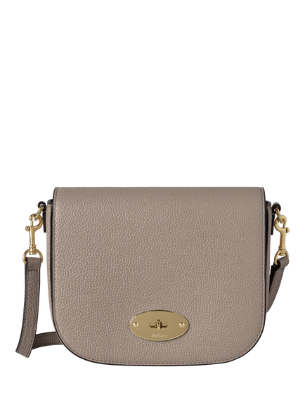 Mulberry Small Darley Classic Grain Leather Satchel, Cashmere Taupe