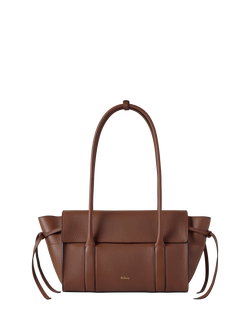 Mulberry Small Bayswater Leather Shoulder Bag, Bright Oak, Bright Oak