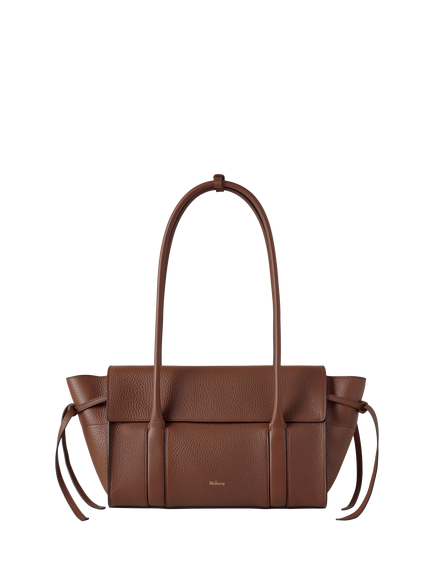 Mulberry Small Bayswater Leather Shoulder Bag, Bright Oak, Bright Oak