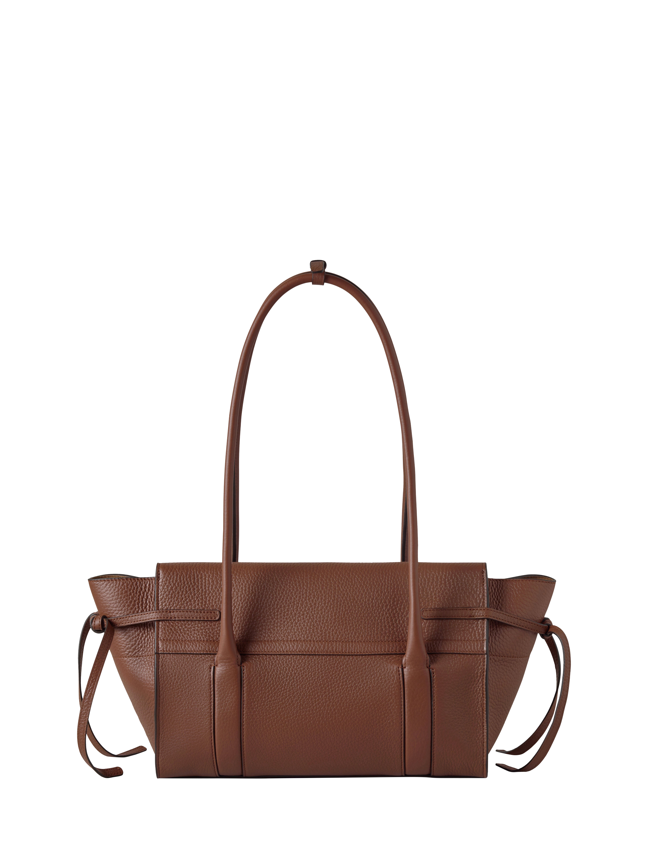 Product image 2 of 4, which shows Mulberry Small Bayswater Leather Shoulder Bag, Bright Oak