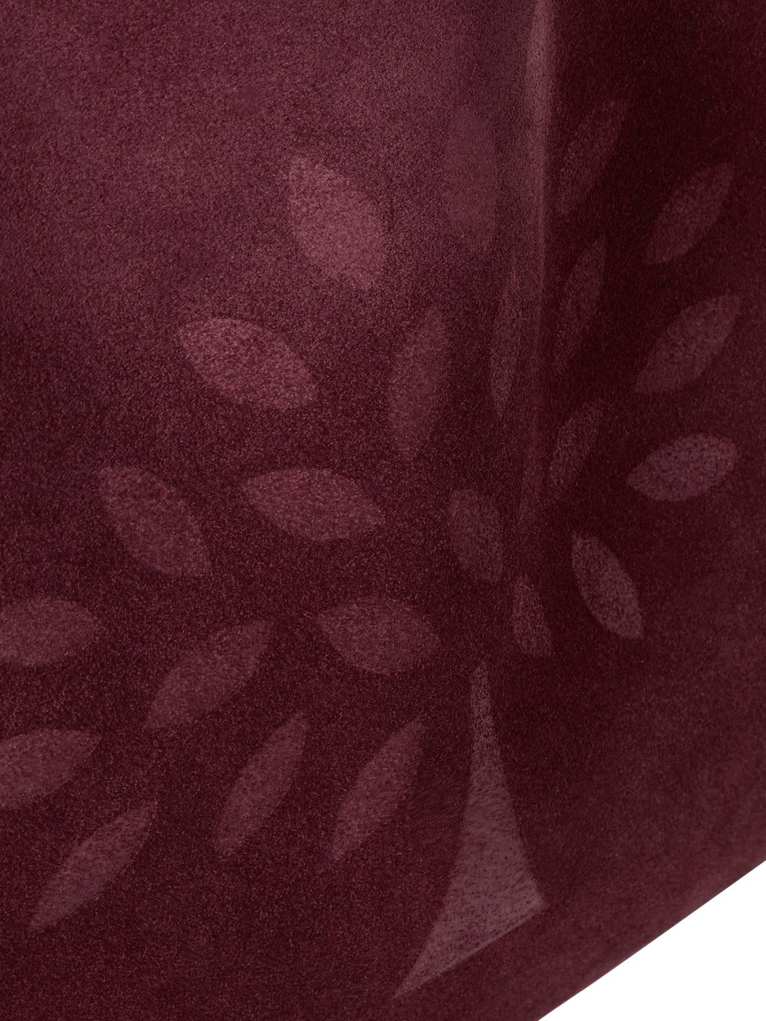 Product image 5 of 6, which shows Mulberry Suede Tree Tote Bag, Berry