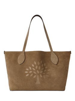 Mulberry Suede Tree Tote Bag, Salcombe Sand