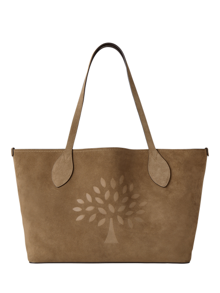 Mulberry Suede Tree Tote Bag, Salcombe Sand