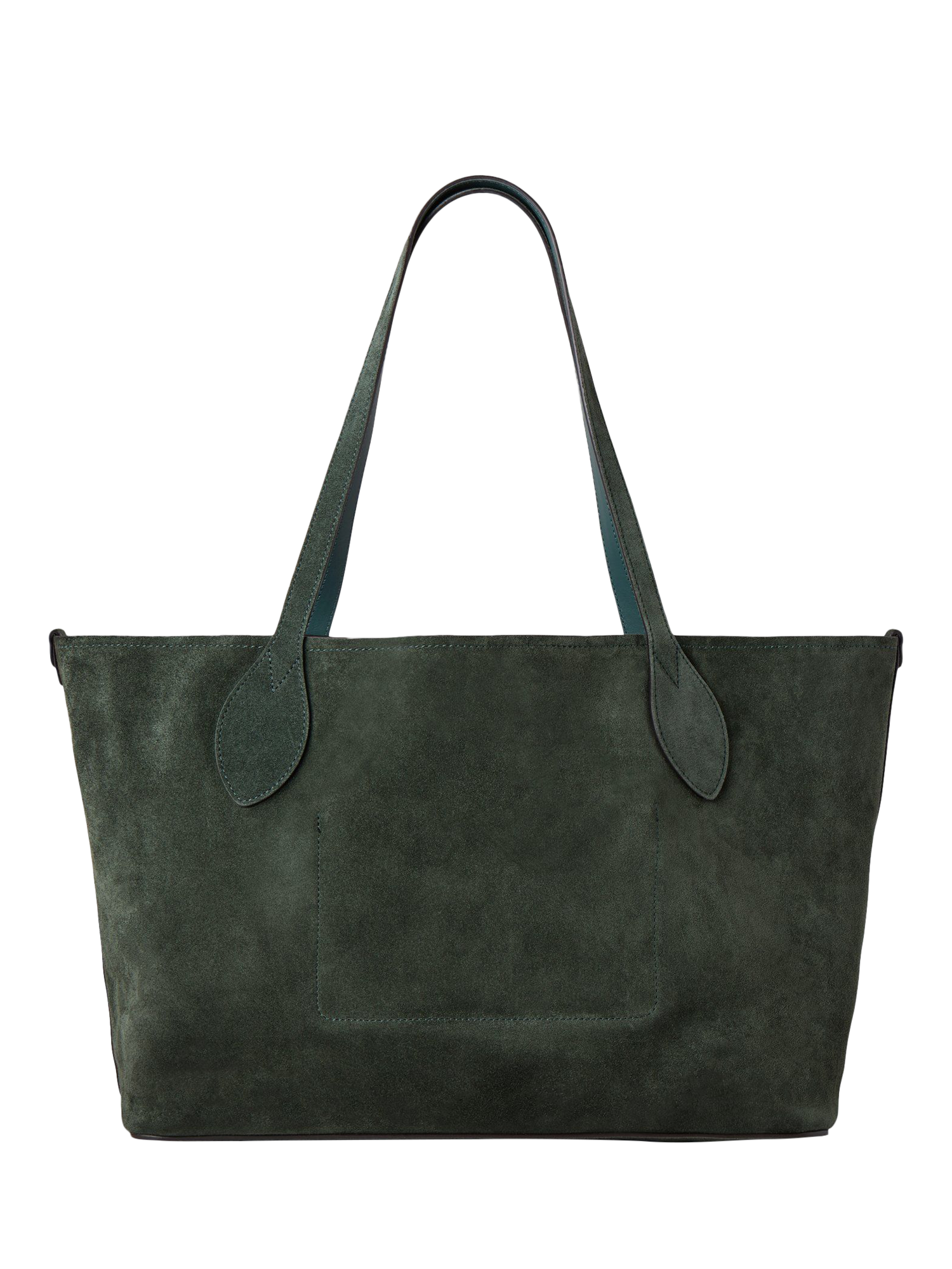 Product image 3 of 6, which shows Mulberry Suede Tree Tote Bag, Mulberry Green
