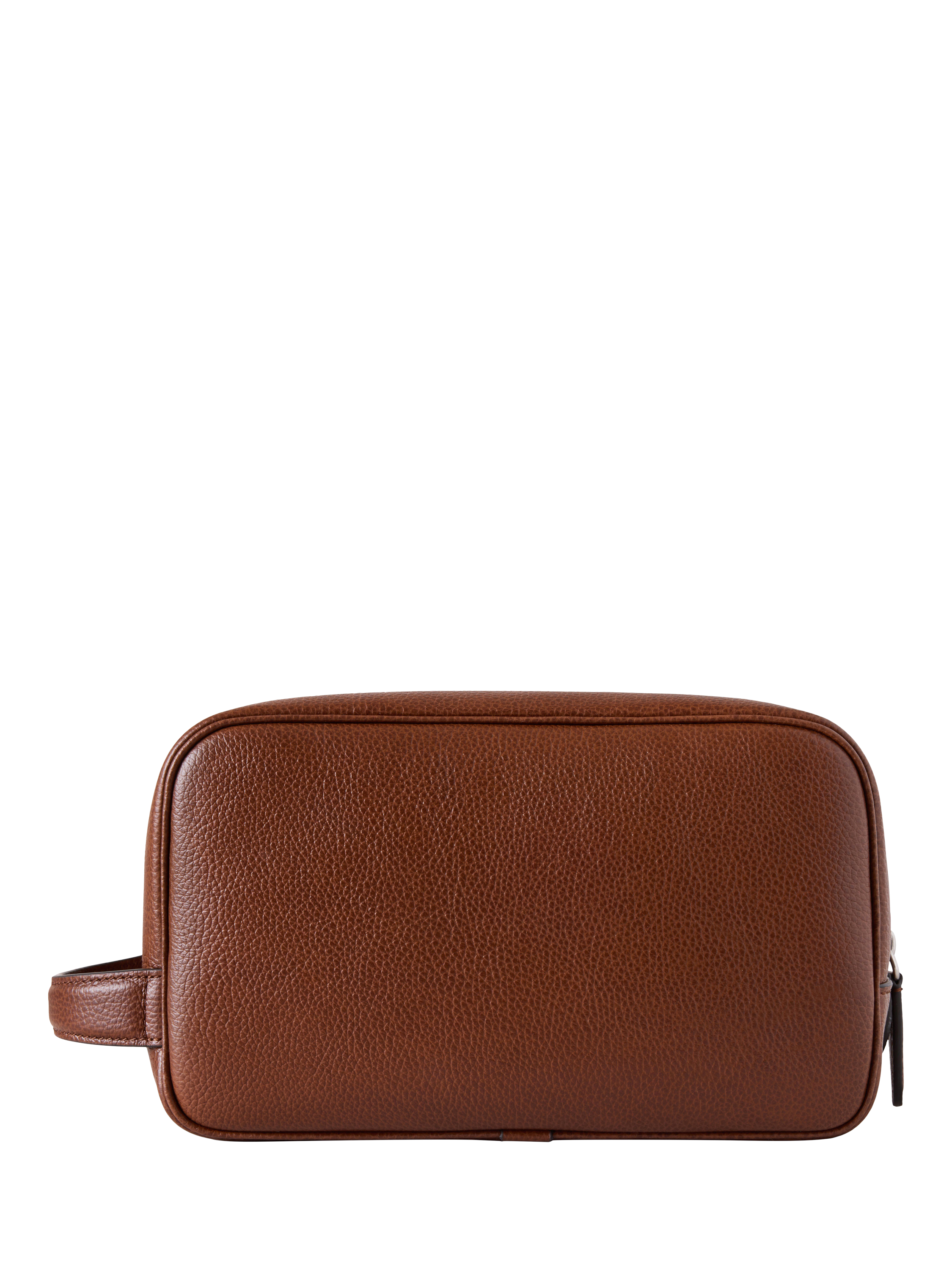 Product image 3 of 4, which shows Mulberry Heritage Small Classic Grain Leather Wash Case, Oak